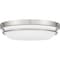 Quoizel Dunbar Flush Mount Led Light Brushed Nickel DNB1616BN - alternate 3